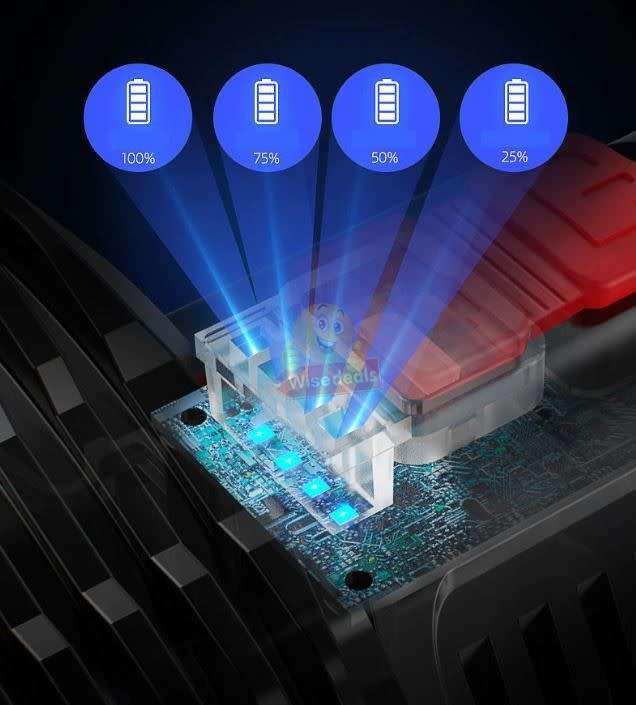 9 LED + COB Rechargeable Flashlight with 4 Adjustable Modes & 500 Lumens - START AT R1 ONLY