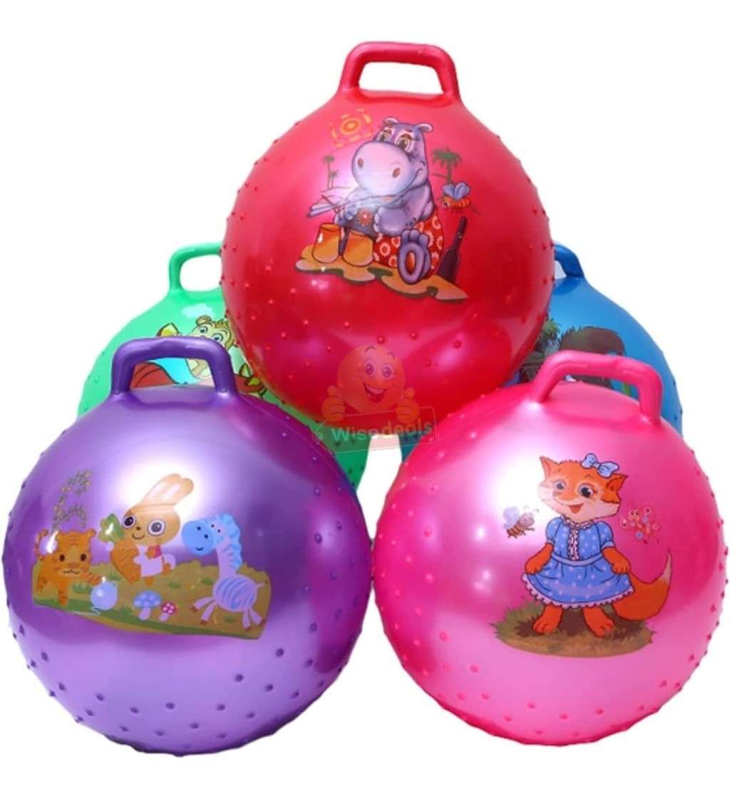 Kids Jumping Bouncy Ball  Improves Balance, Hand-and-eye Coordination, Body Control and Exercise