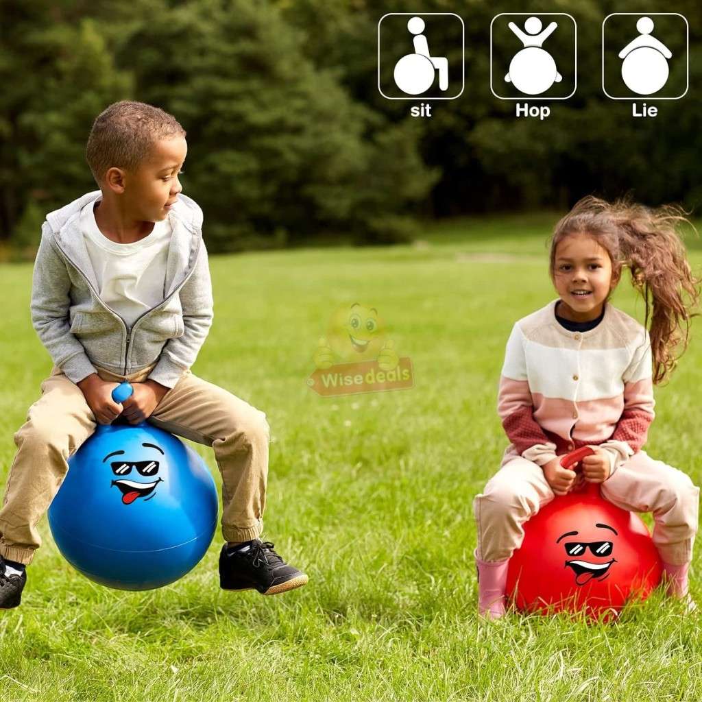 Kids Jumping Bouncy Ball  Improves Balance, Hand-and-eye Coordination, Body Control and Exercise