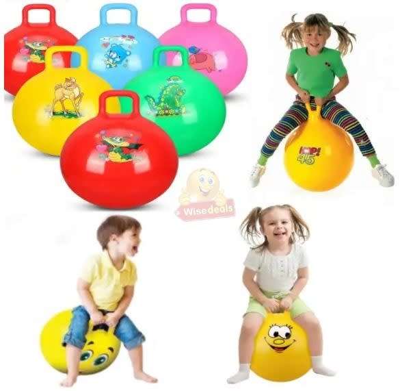 Kids Jumping Bouncy Ball  Improves Balance, Hand-and-eye Coordination, Body Control and Exercise