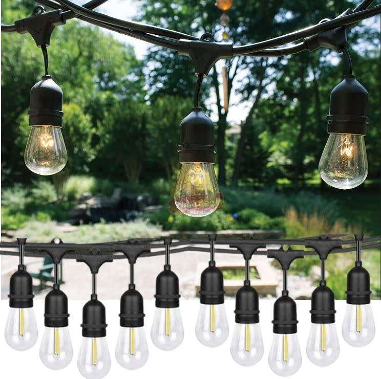 Waterproof 5M 10 X Bulbs LED String Lights for Indoor, Outdoor and Commercial use - START R1 ONLY