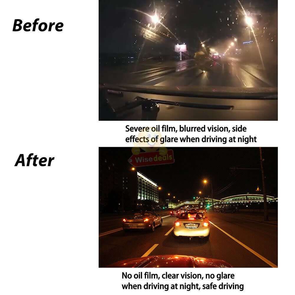 Glass Oil Film Remover Paste  Car Windshield Agent and all other glass