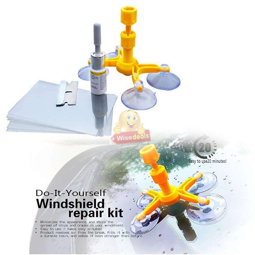 DIY Windscreen Repair Kit - No Fuss Restoration on windscreen - START R1 ONLY