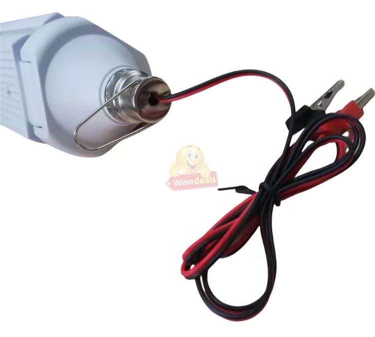 12V DC Super Bright, Deformable Fan Blade Light, 2000LM with Hanging Clip - START R1