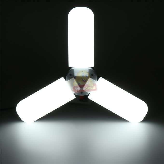 12V DC Super Bright, Deformable Fan Blade Light, 2000LM with Hanging Clip - START R1