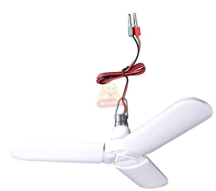 12V DC Super Bright, Deformable Fan Blade Light, 2000LM with Hanging Clip - START R1