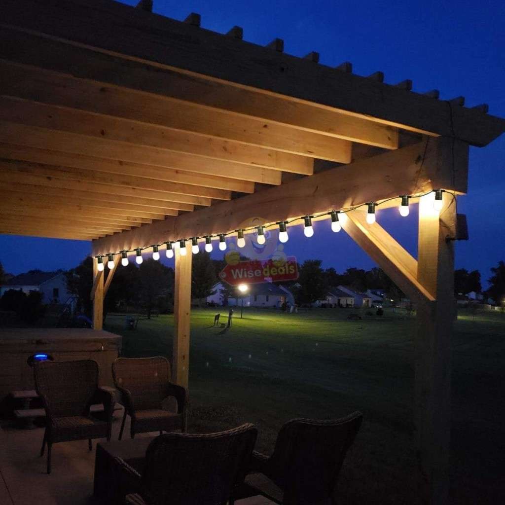 SOLAR Waterproof 5M 10 X Bulbs LED String Lights for Indoor, Outdoor and Commercial use - START R1