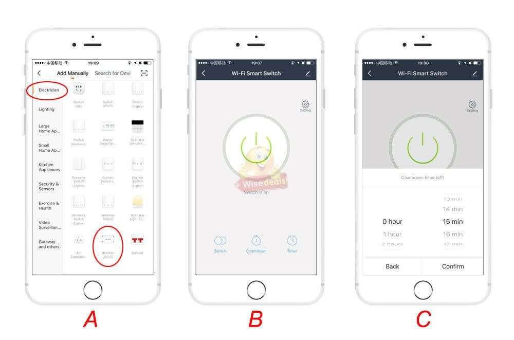 WIFI Smart Switch, control your devices from your phone wherever you are