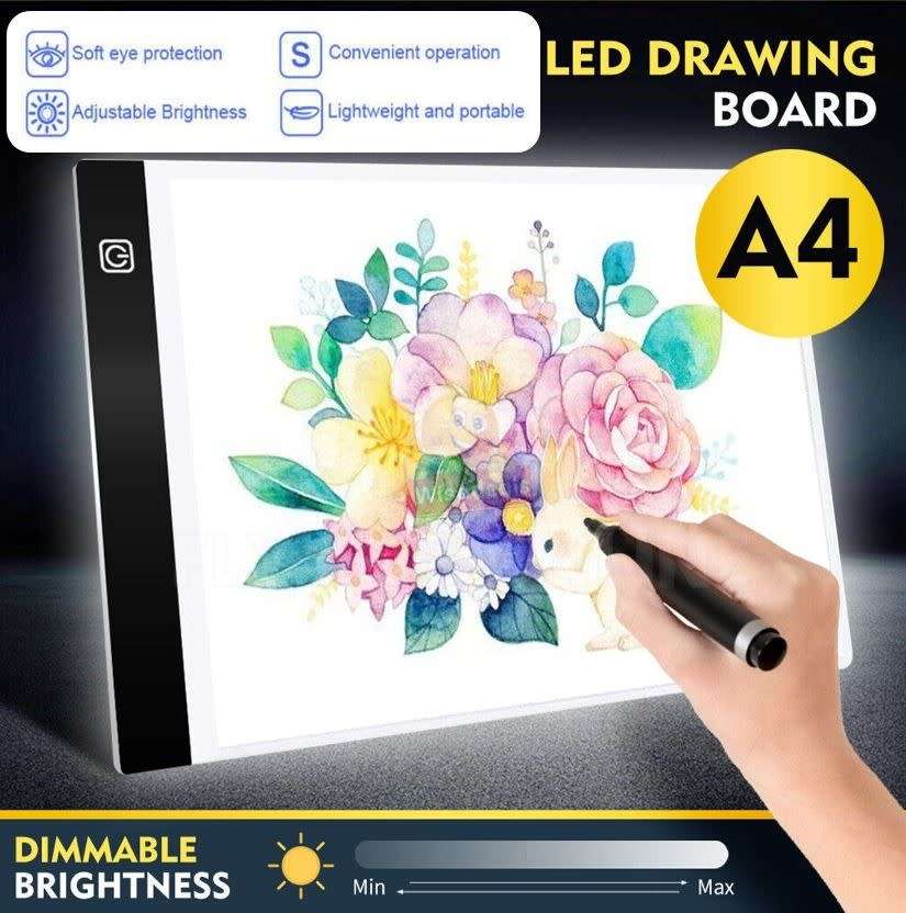 LED Drawing Board with USB Interface with Smart Brightness Settings - START R1 ONLY