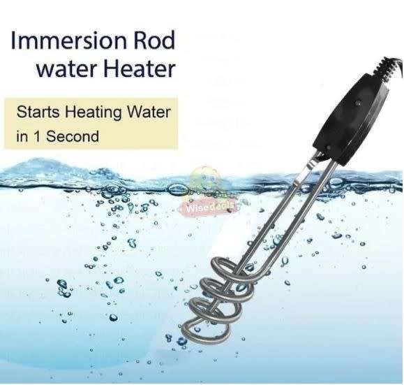 Electric Immersible Water Heater, Waterproof  Boil your Water Quick