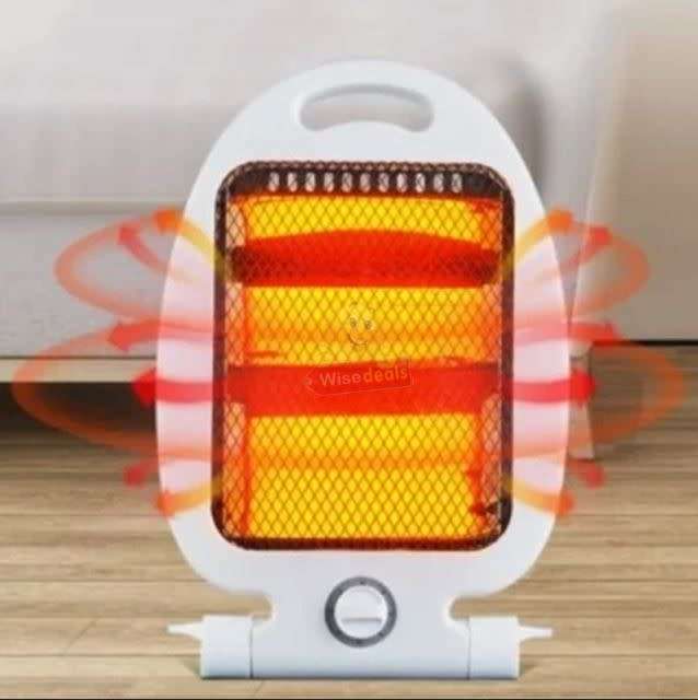 Quartz Portable Halogen Electric Heater with 2 Heating Modes