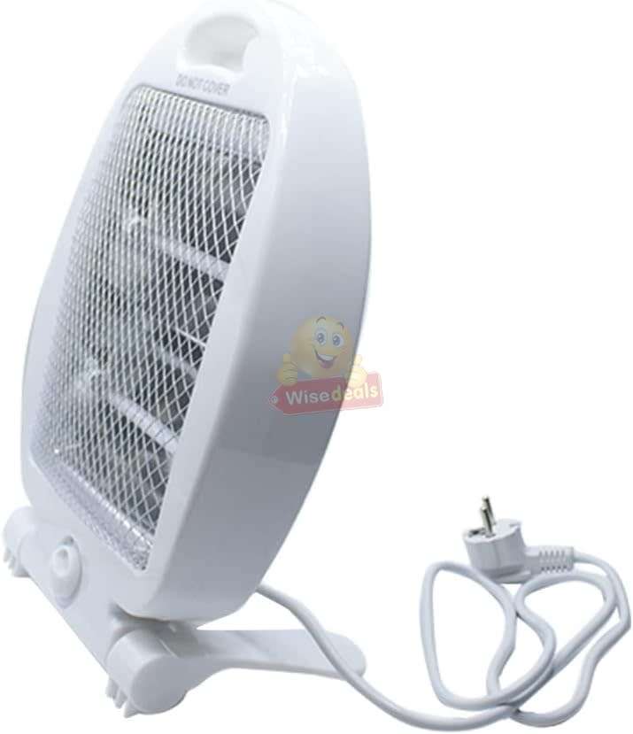 Quartz Portable Halogen Electric Heater with 2 Heating Modes