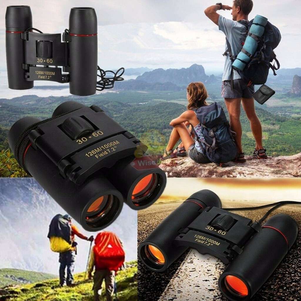 30 X 60 Day & Night Vision Binocular Telescope with Carry Bag