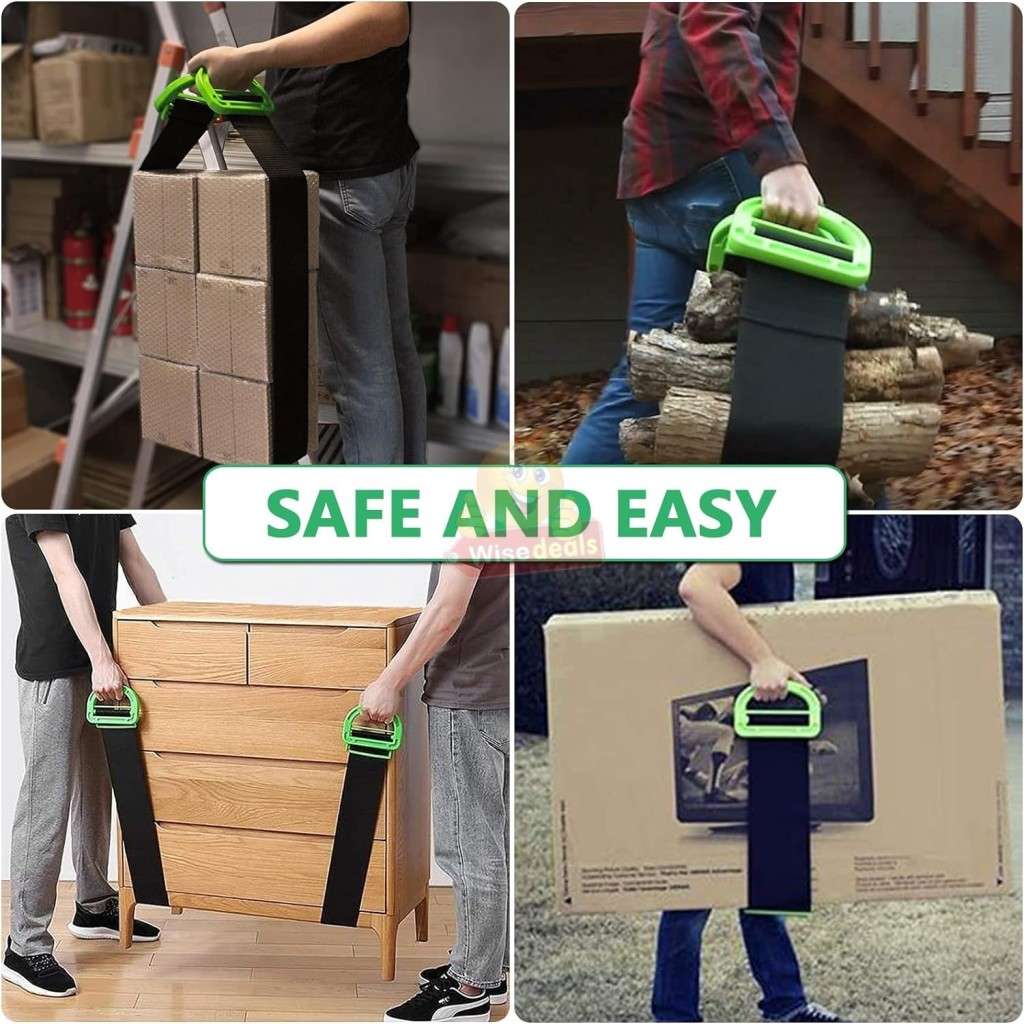 Adjustable Lifting and Moving Strap  Lift and Carry Virtually Anything up to 275 KG