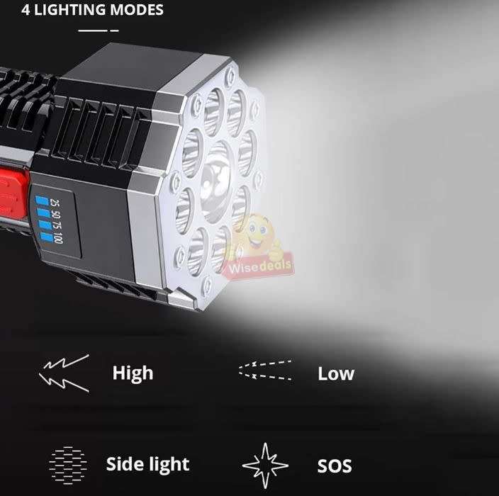 LED Search and Flash Light and Mobile Power Bank