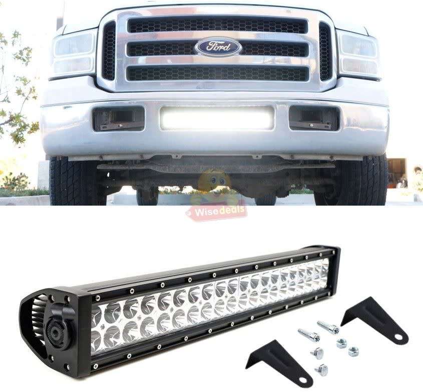 120W 40 LED Spot and Flood Light Combo Beam with Brackets - START 1 ONLY