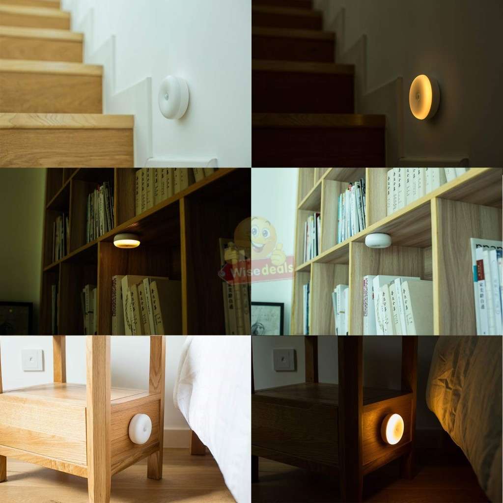 LED Human Body Induction Automatic Detection Night Light