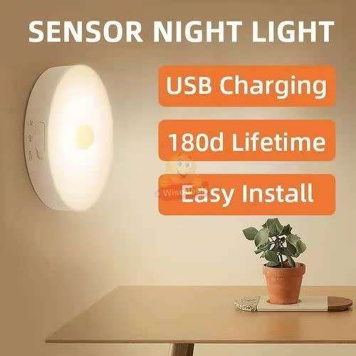 LED Human Body Induction Automatic Detection Night Light