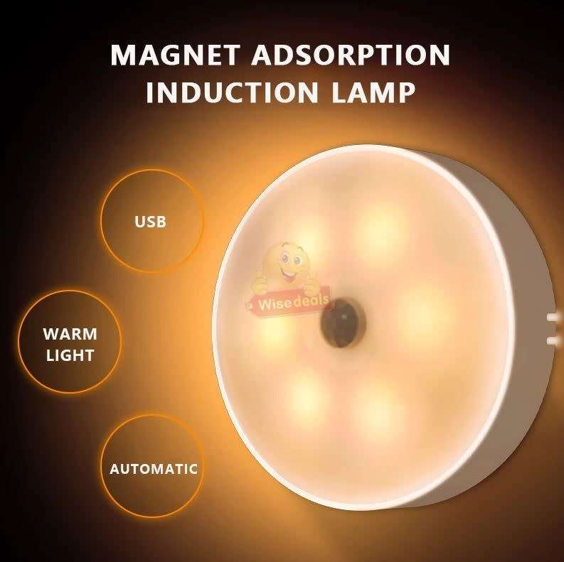 LED Human Body Induction Automatic Detection Night Light