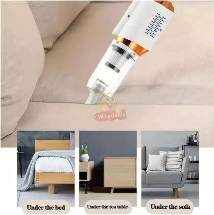 2 in 1 Powerful Rechargeable Wireless Vacuum Cleaner