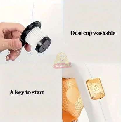 2 in 1 Powerful Rechargeable Wireless Vacuum Cleaner