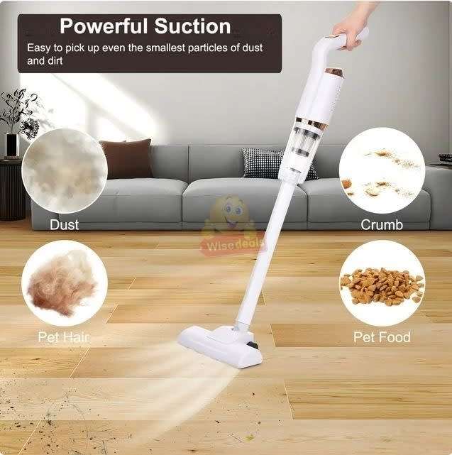 2 in 1 Powerful Rechargeable Wireless Vacuum Cleaner