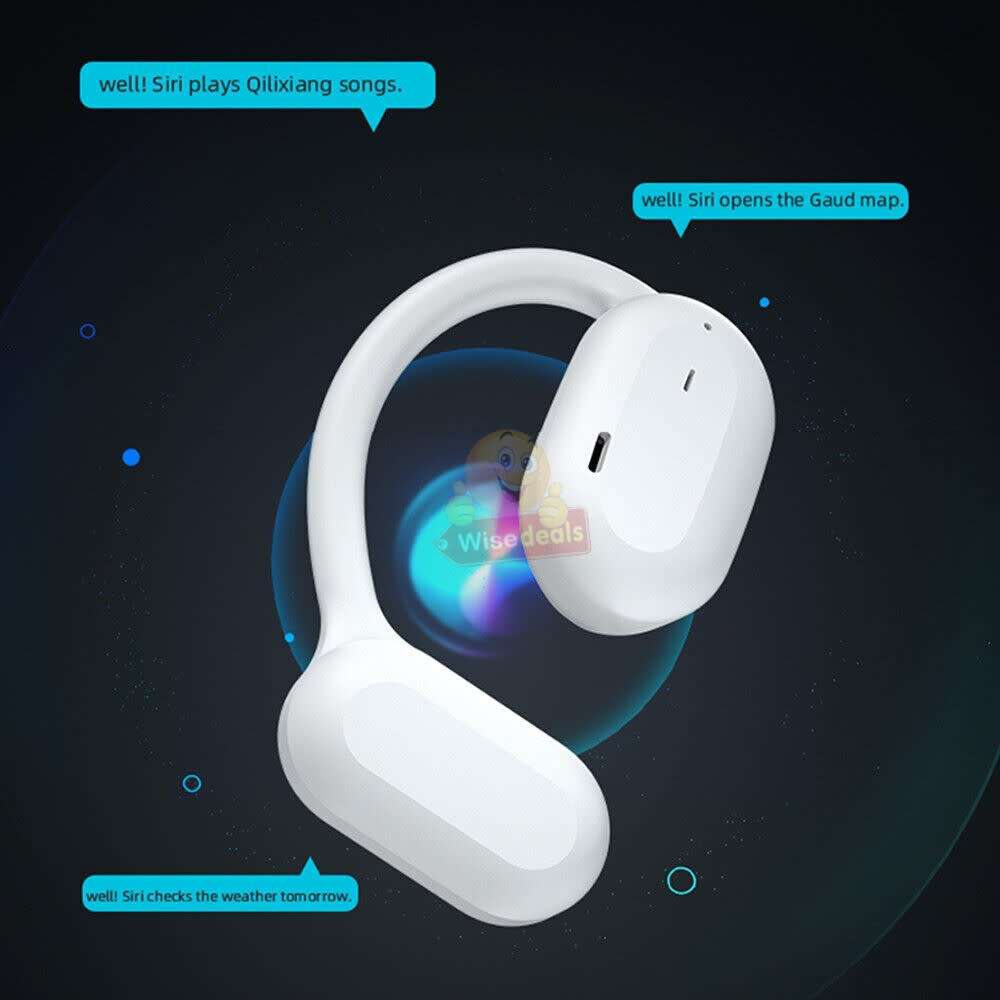 Air 9 Bone Conduction Wireless Bluetooth Earphone, Comfortable & Professional Audio Level Experience