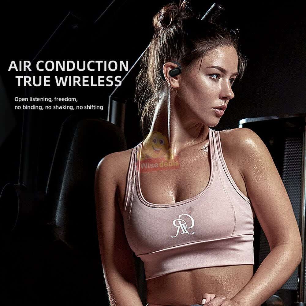 Air 9 Bone Conduction Wireless Bluetooth Earphone, Comfortable & Professional Audio Level Experience