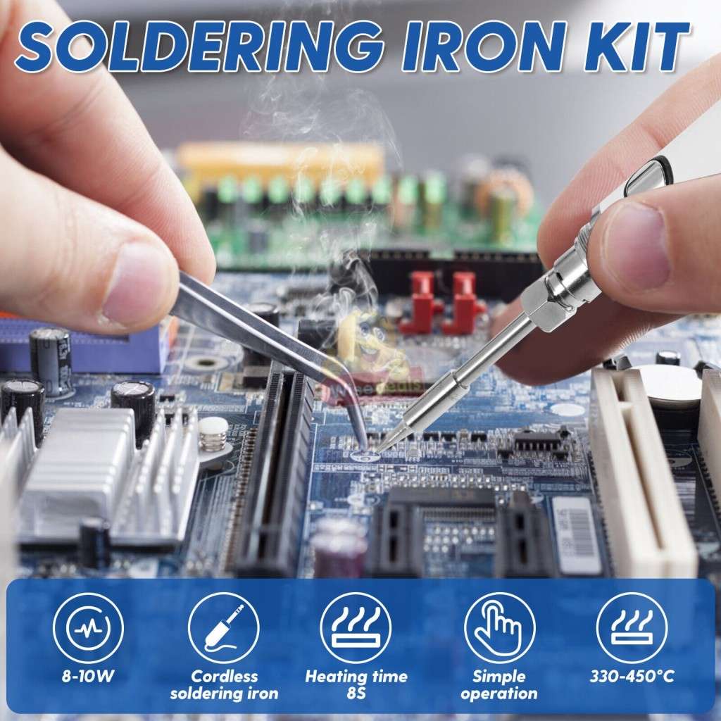 15 Piece Soldering Kit with lots of Accessories in Case