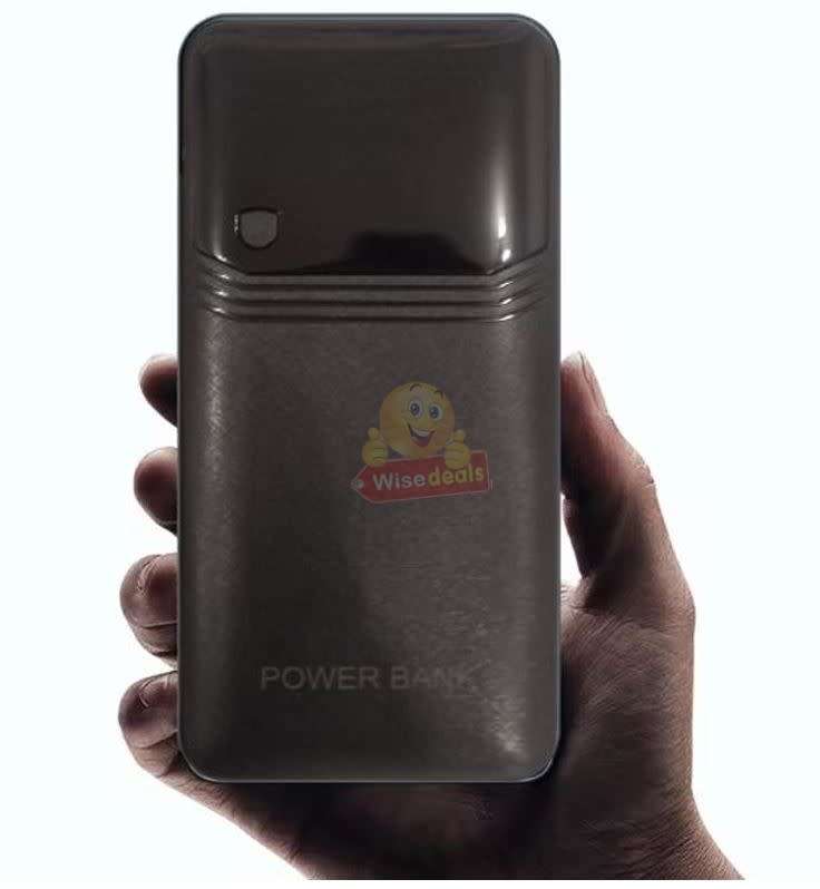 3 USB Backup Power Bank 18 000mAh with Flashlight