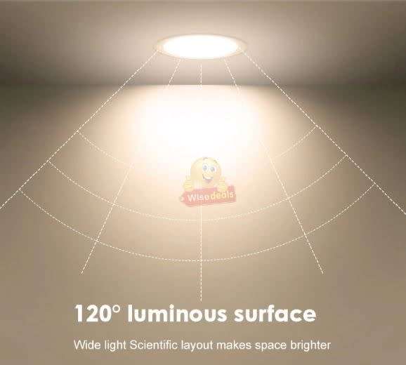 Twin Pack 12W LED Downlight 220V