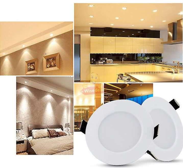 Twin Pack 12W LED Downlight 220V