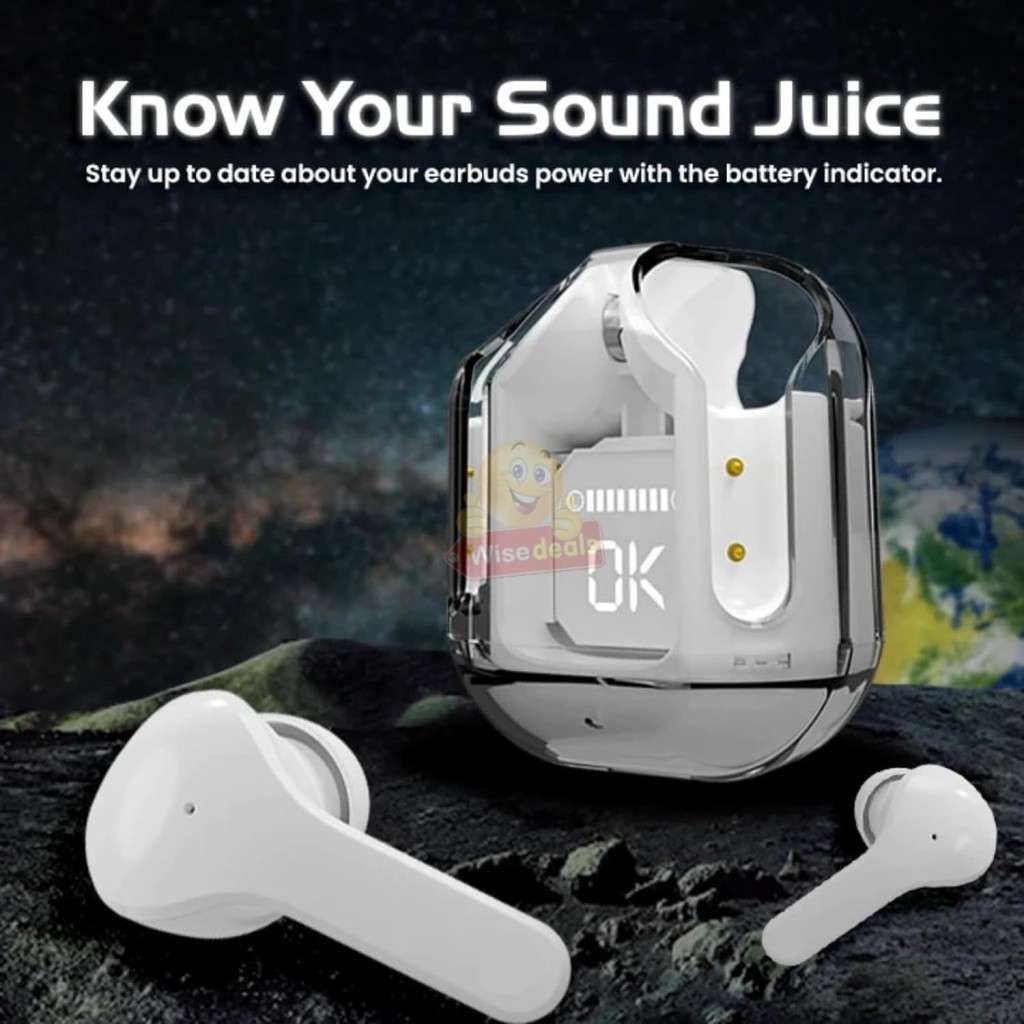 Ultrapods Max TWS True Wireless Headphones, LED Display, HiFi Stereo Sound, Fast Charging etc.