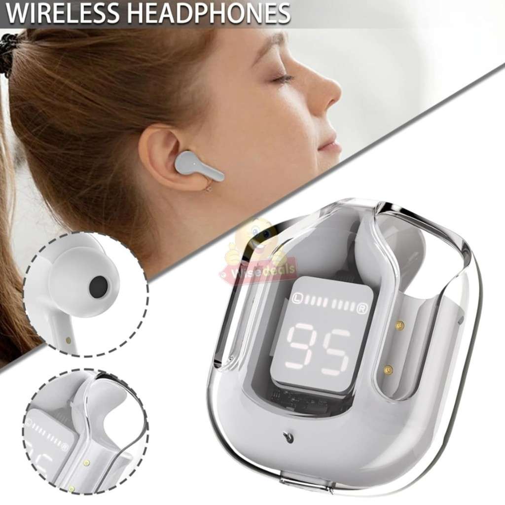 Ultrapods Max TWS True Wireless Headphones, LED Display, HiFi Stereo Sound, Fast Charging etc.
