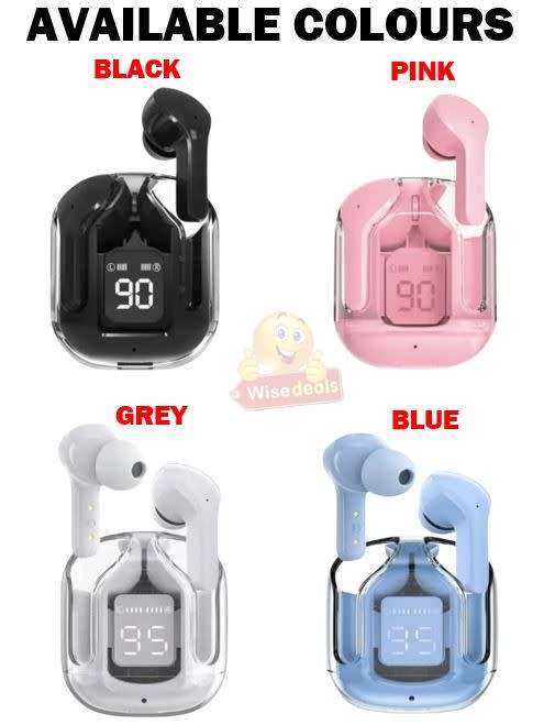 Ultrapods Max TWS True Wireless Headphones, LED Display, HiFi Stereo Sound, Fast Charging etc.