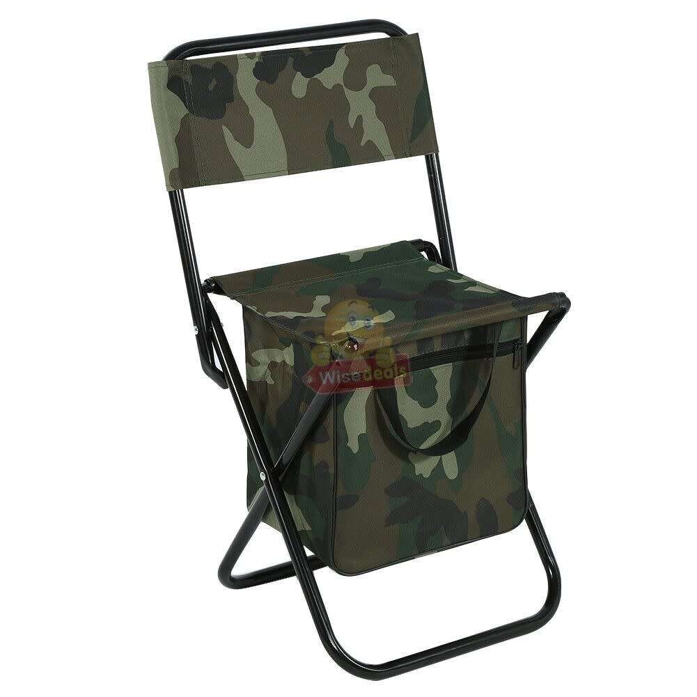 High-Quality Steel and 600D Durable Oxford Fabric Outdoor Foldable Chair with Cooler