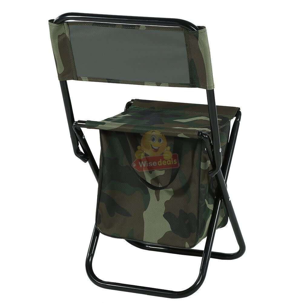 High-Quality Steel and 600D Durable Oxford Fabric Outdoor Foldable Chair with Cooler