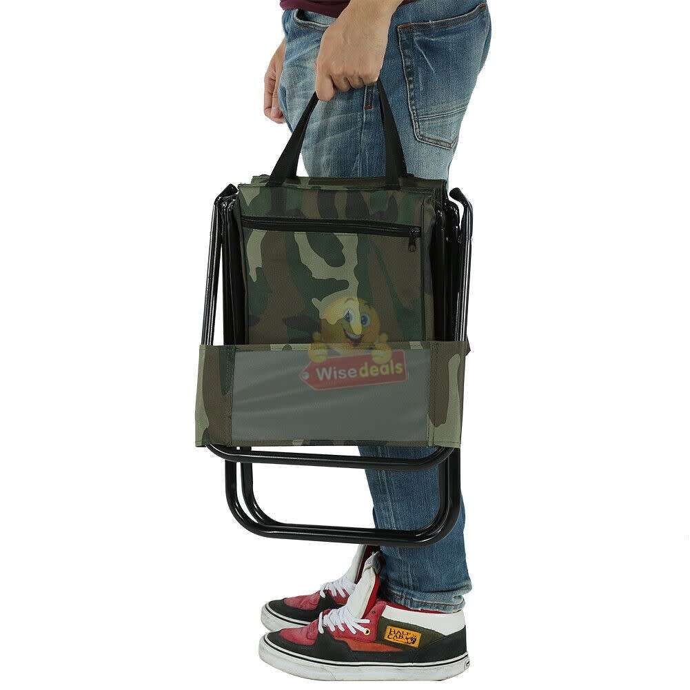 High-Quality Steel and 600D Durable Oxford Fabric Outdoor Foldable Chair with Cooler