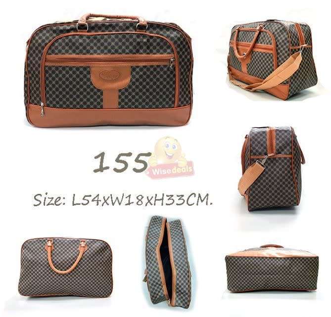 Large Travel Duffel Bag, 1 Compartment, 2 Front Pockets, Removable strap, Size: 54*33*20 cm -