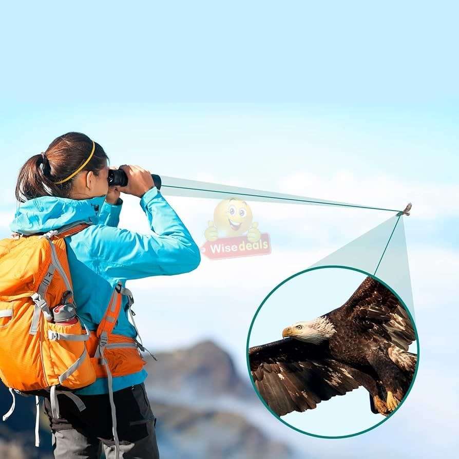 20X50 HD Magnification Binoculars, Adjustable and Night Vision