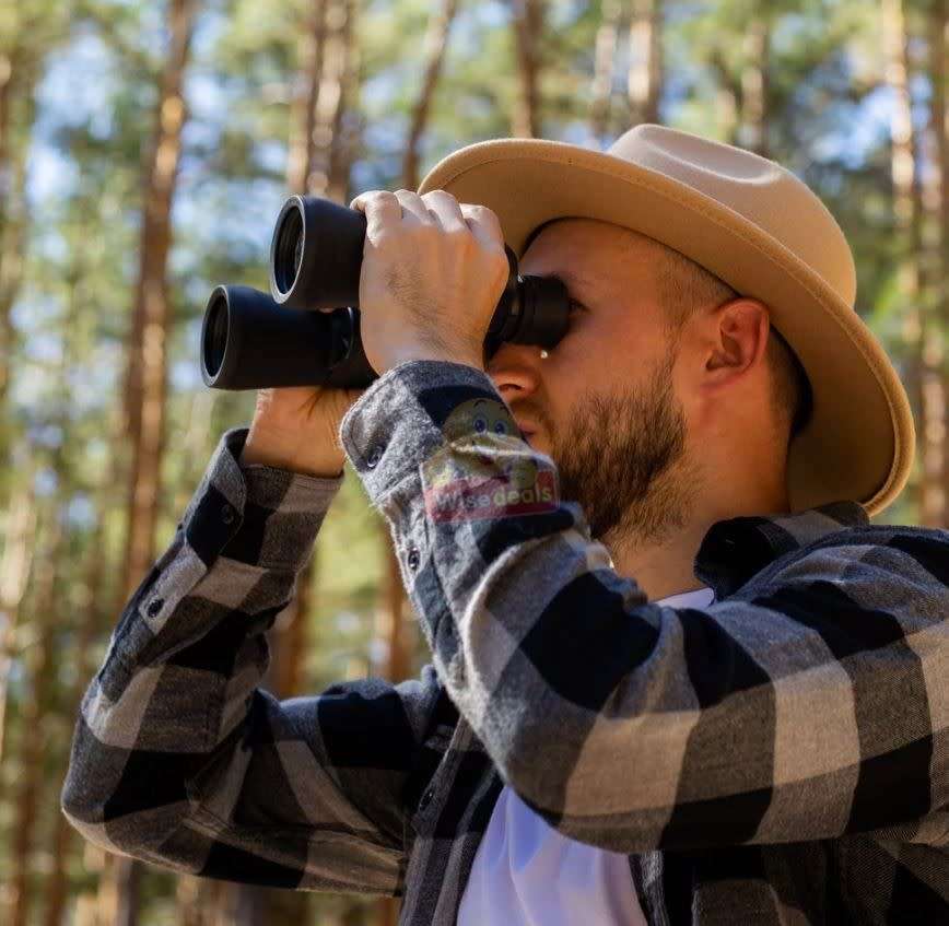 20X50 HD Magnification Binoculars, Adjustable and Night Vision