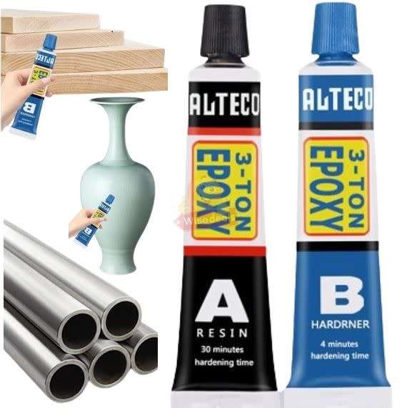 Epoxy Glue Set, Perfect for Bonding Metal, Wood, Glass and more