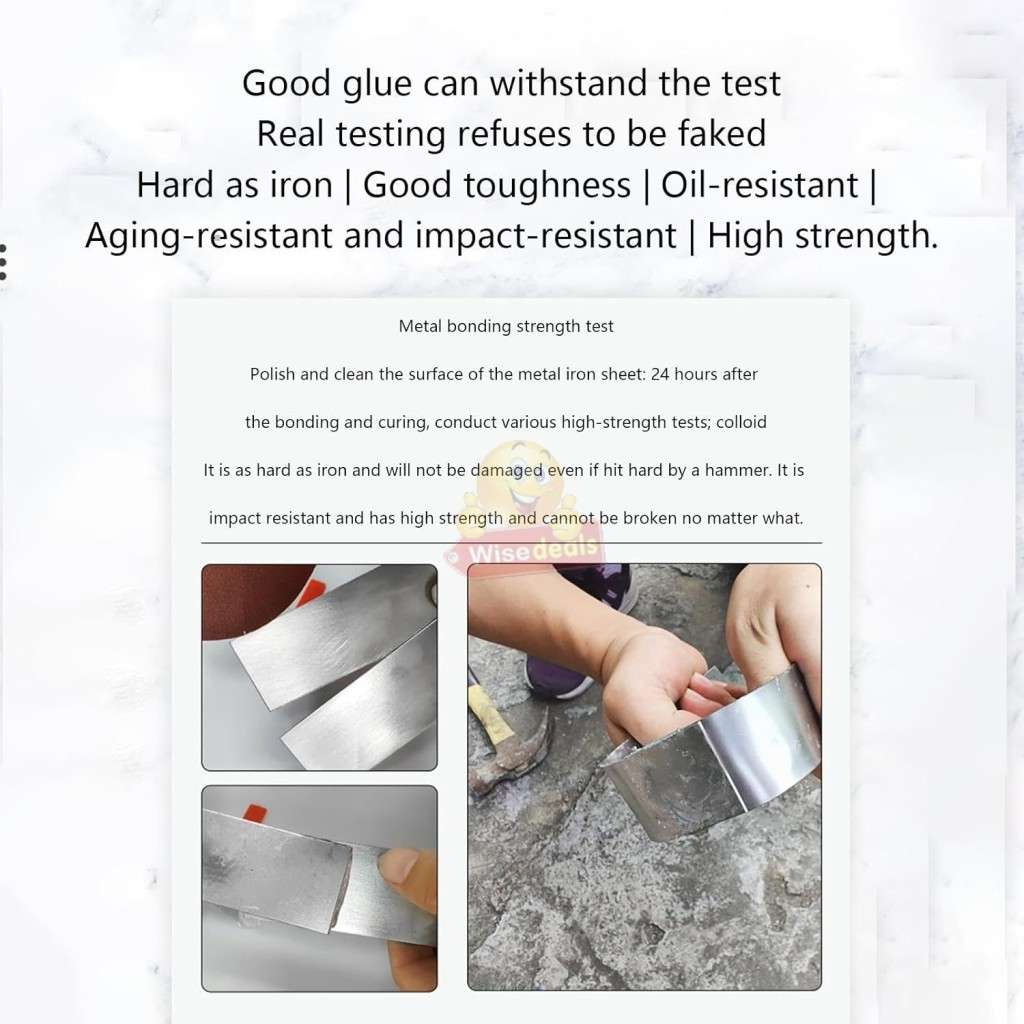 Epoxy Glue Set, Perfect for Bonding Metal, Wood, Glass and more