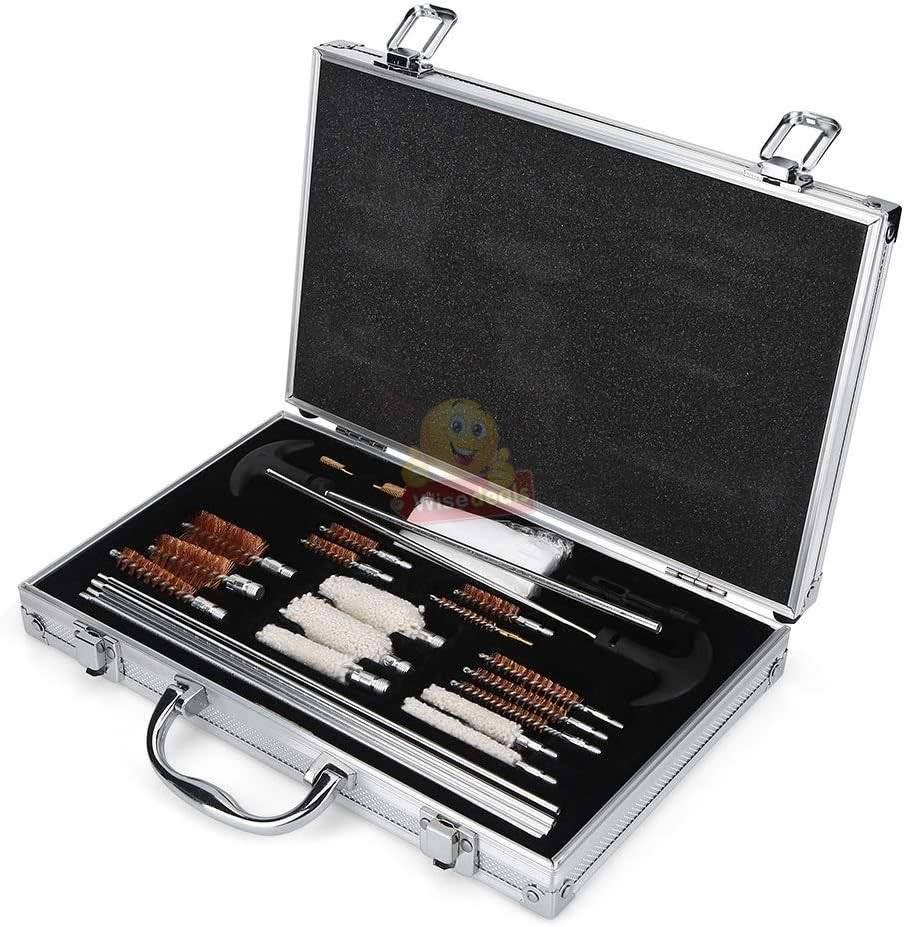 Gun Cleaning Kit in an Aluminium Protective Case - Prolong the Life of Your Firearm Collection