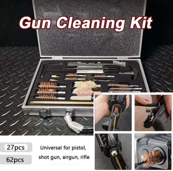 Gun Cleaning Kit in an Aluminium Protective Case - Prolong the Life of Your Firearm Collection
