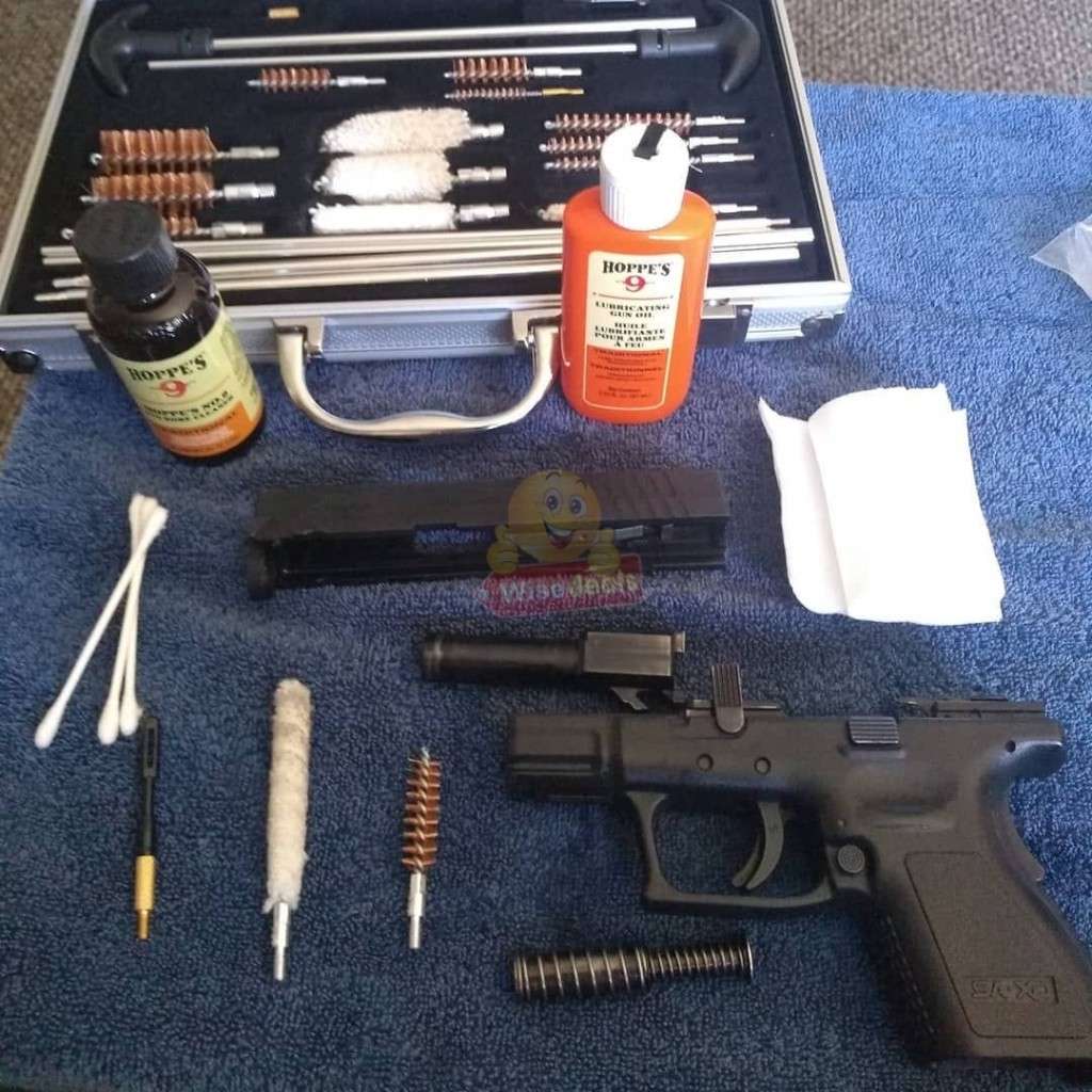 Gun Cleaning Kit in an Aluminium Protective Case - Prolong the Life of Your Firearm Collection