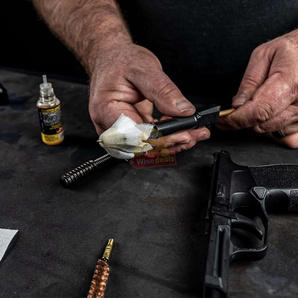 Gun Cleaning Kit in an Aluminium Protective Case - Prolong the Life of Your Firearm Collection