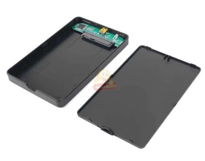 2.5-inch Hard Drive Box SATA USB 2.0 Portable SSD Disk HDD External Hard Disk Enclosure Case