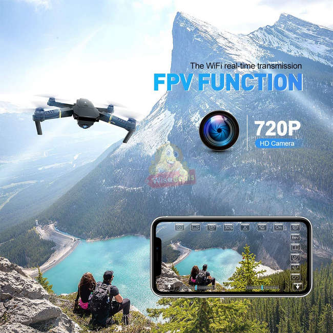Foldable 998 Pro WIFI Drone with Dual Cameras