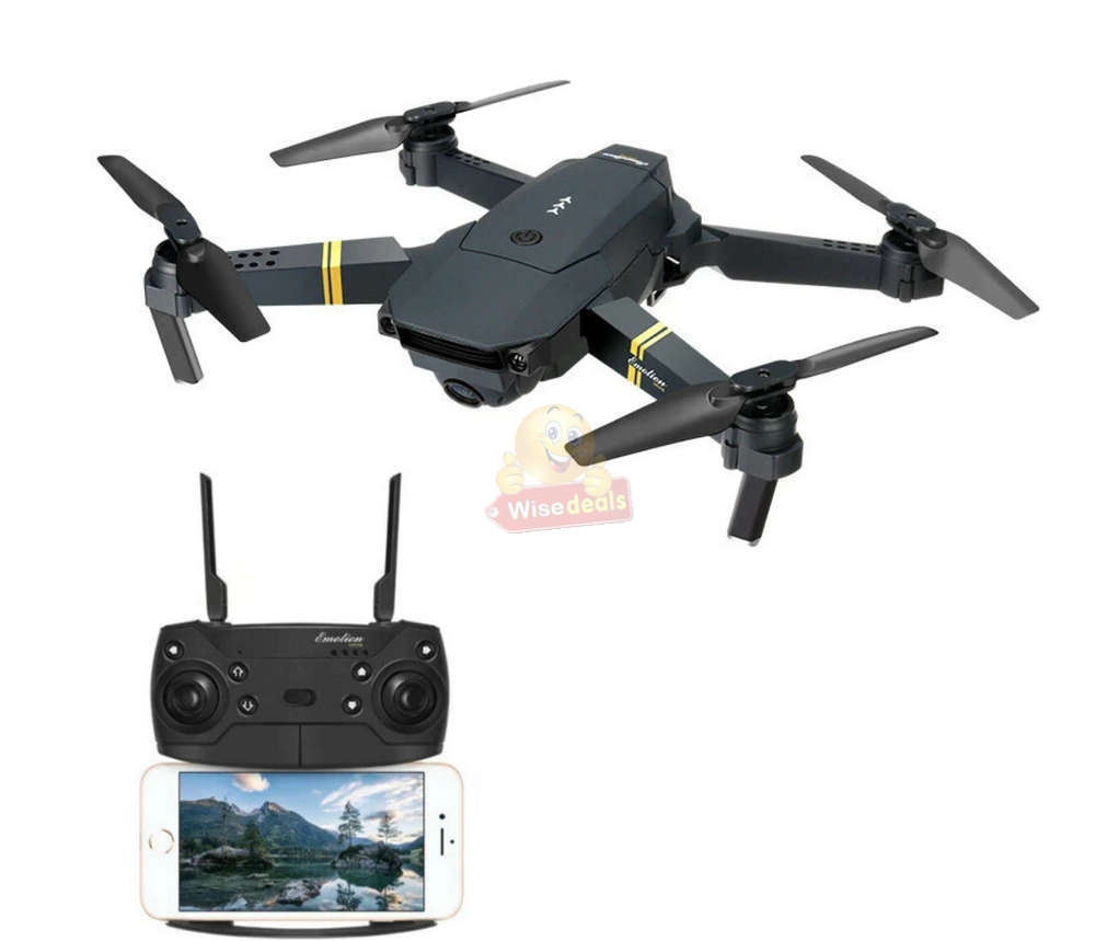 Foldable 998 Pro WIFI Drone with Dual Cameras